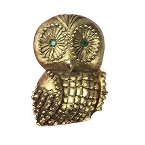 Vtg 1960s 70s Prince Matchabelli Wind Song  Hoot Owl Perfume Solid